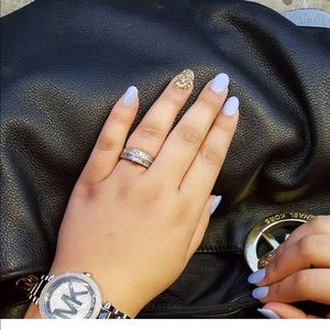 Silver "bling" Michael Kors Watch.